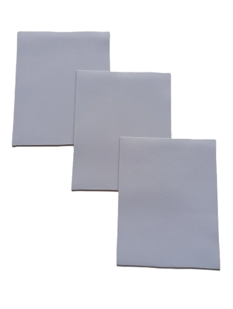 záplata PVC 3ks, šedá, 10x10cm