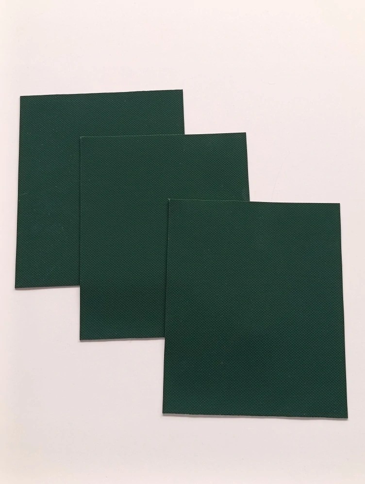 záplata PVC 3ks, zelená, 10x10cm