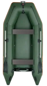 Čln Kolibri KM-330A zelený, vysokotlaká podlaha Air-deck