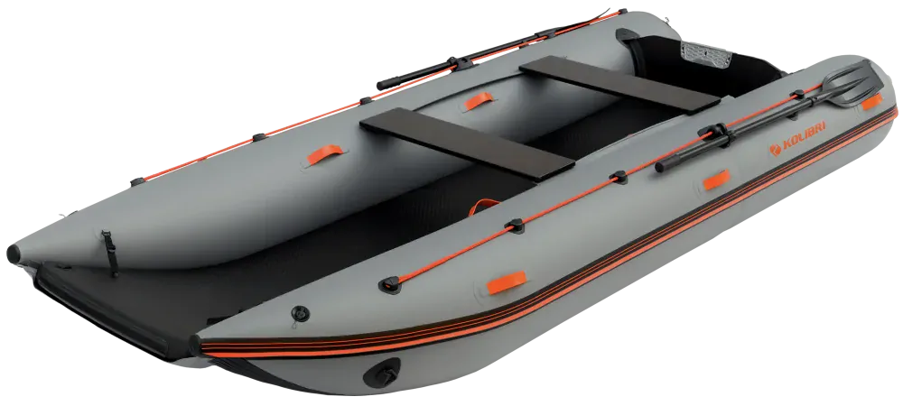 Katamaran Kolibri KM-420CM, tmavo šedý, Air-deck podlaha