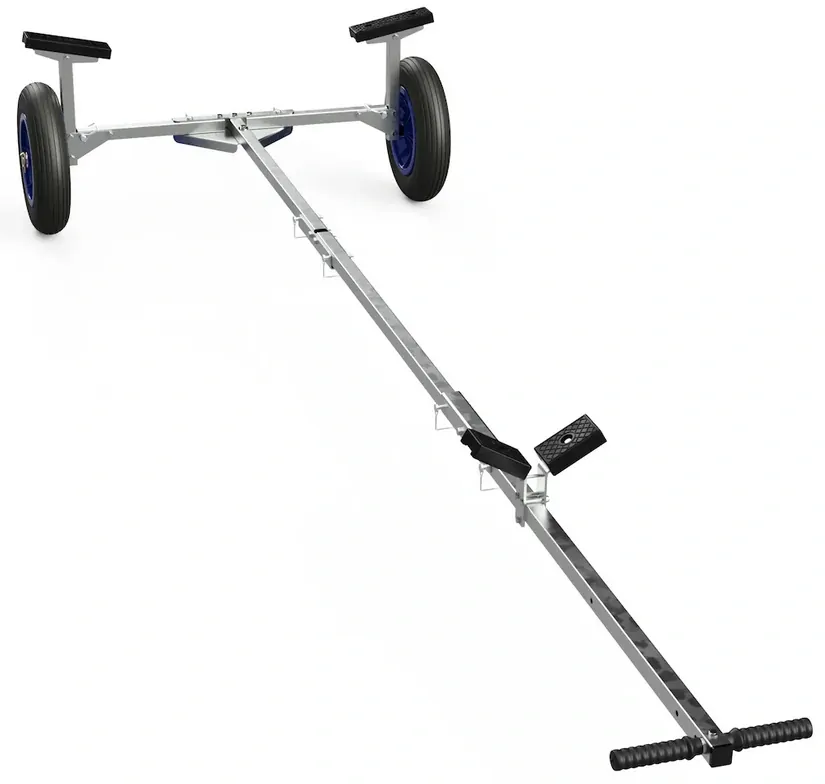 Vozík prepravný TR350-B-LU čierno/modrý