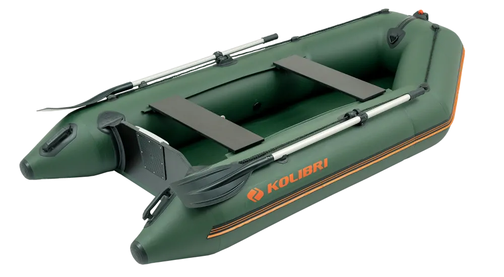 Čln Kolibri KM-300A zelený, vysokotlaká podlaha Air-deck