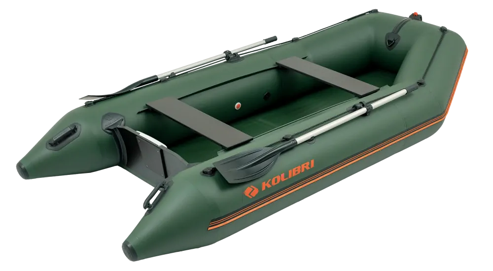 Čln Kolibri KM-330A zelený, vysokotlaká podlaha Air-deck