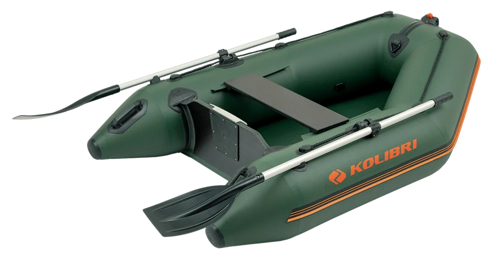 Čln Kolibri KM-200A zelený, vysokotlaká podlaha Air-deck
