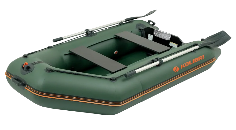 Čln Kolibri KM-260A zelený, vysokotlaká podlaha Air-deck