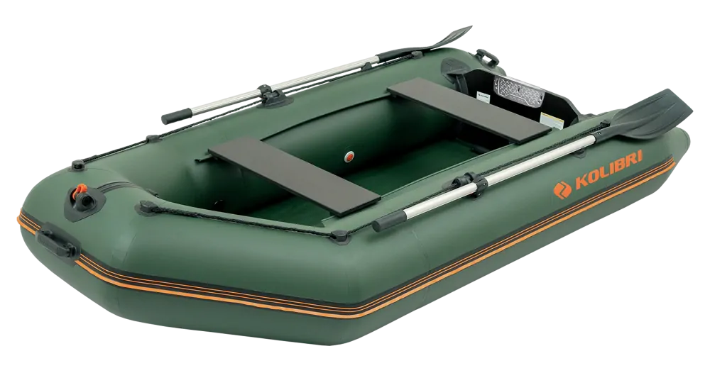 Čln Kolibri KM-300A zelený, vysokotlaká podlaha Air-deck
