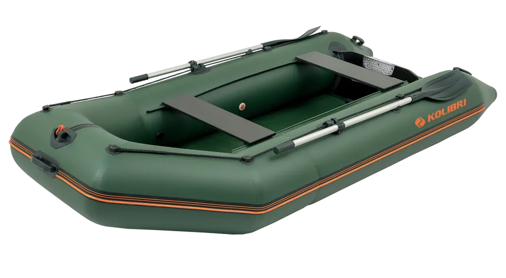 Čln Kolibri KM-330A zelený, vysokotlaká podlaha Air-deck
