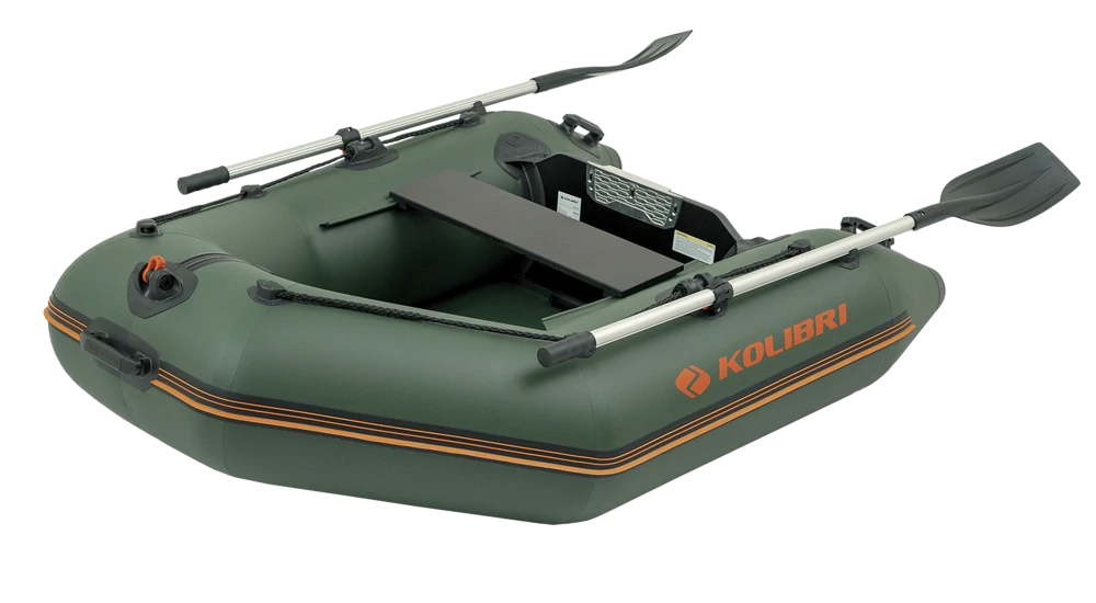 Čln Kolibri KM-200A zelený, vysokotlaká podlaha Air-deck
