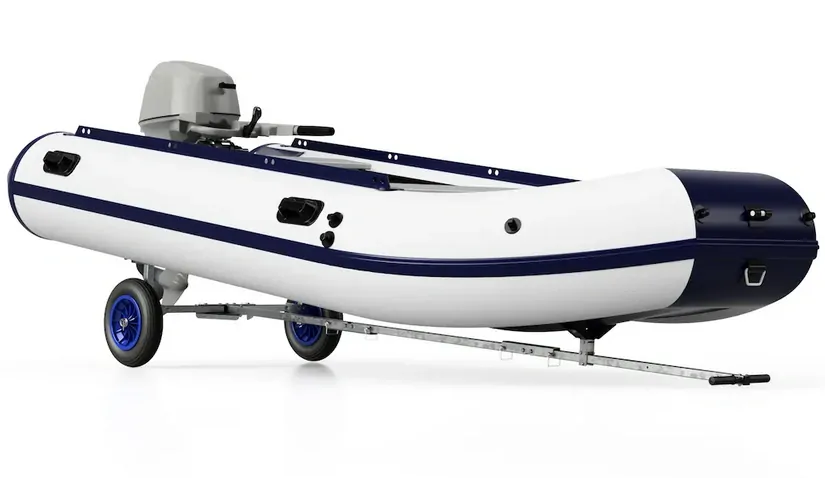 Vozík prepravný TR350-B-LU čierno/modrý