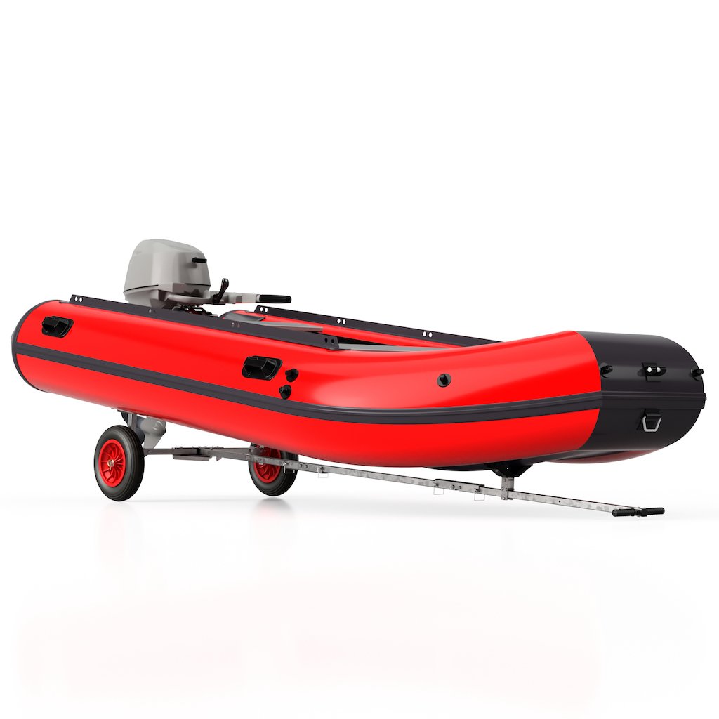 Vozík prepravný TR350-B-LU čierno/červený